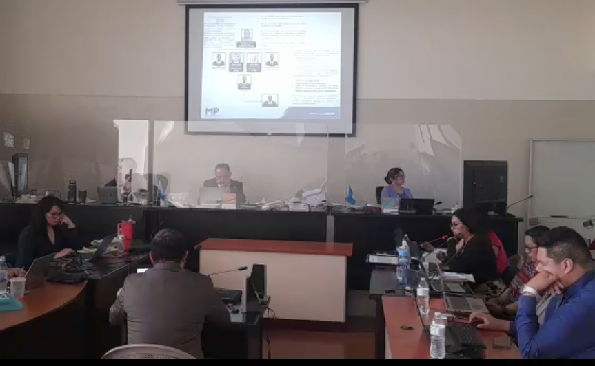  Audiencia se desarrolla en el Tribunal de Mayor Riesgo A. Fotograma 