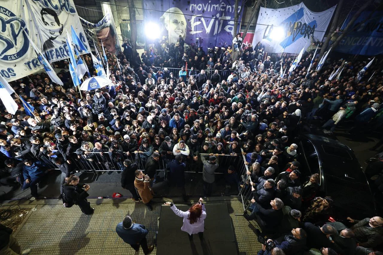  Foto publicada en la cuenta de X de Cristina Fernández de Kirchner 